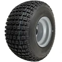 Parnells 18x9.50-8 Roue ATV Knobby sur jante acier 4Ply Quad 25mm Roulements à billes