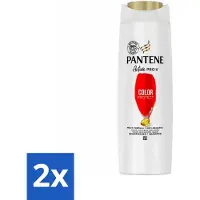 Pantene - Shampooing - Color Protect Volume - Préservation de la couleur et du volume - Pour cheveux colorés - 225 ml - Pack avantage - 2 pièces