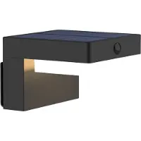 Luxform Applique murale hybride Dawson noir
