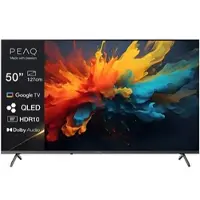 PEAQ 400655 - Ultra Hd 4k Tv Qled 50 Pouces 2025