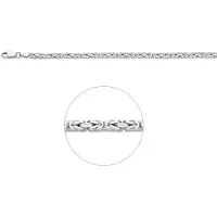 Vigor Halskette Konings 3,5 mm - Silber