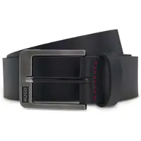 HUGO Grover Sz35 10274143 01 Belt Noir 95 cm Homme