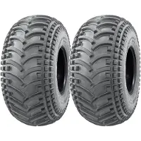 Parnells 22x11.00-8 ATV Quad Tyres Wanda P308 Knobby Open Centre Road Legal (Set of 2)