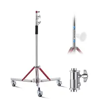 Vevor Support d'éclairage robuste avec roulettes