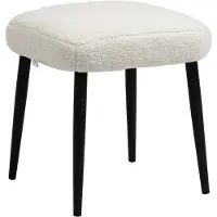 HOMCOM pouf avec pieds en acier 838-336V00