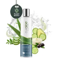 Curaloe Gel douche à l'aloe vera avec 10 gel d'aloe vera pur 120 g