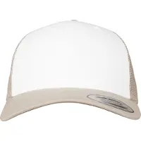 Flexfit Casquette camel / blanc