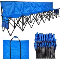 Vevor Banc pliant portable à 8 places