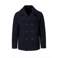 Brandit Pea Coat Bleu 2XL Homme