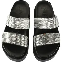 Buffalo Mule 'Raya' noir / argent