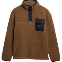 Superdry Fuji Half Zip Sweatshirt Marron 2XL Homme