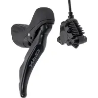 Shimano Grx St-rx610/br-rx410 Hydraulic Brakes Argenté