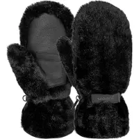 Reusch - Moufles de ski chauds et imperméables en Primaloft&reg; - Molly R-TEX XT Mitten Black pour Femme - Taille 6.5 - Noir
