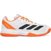 Adidas Chaussure de sport 'Courtflash' orange / noir / blanc