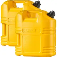 Vevor Bidon Essence 19 L Bidon Carburant Lot de 2 avec Bec Verseur