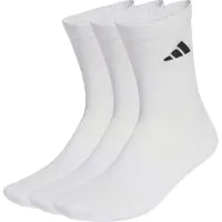 Adidas Chaussettes de sport 'CUSHIONED SPORTSWEAR CREW 3 PAIR PACK' noir / blanc / blanc cassé