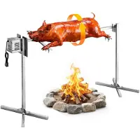 Vevor Barbecue Rôtissoire Capacité de Charge de 60 kg
