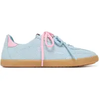 Tamaris Dames Faible Sneaker Low Top 1-23609-46 bleu
