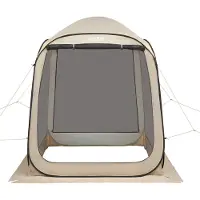Vevor Tente Moustiquaire Pop Up 182,5x182,5x220 cm Abri Moustiquaire Pliant 4-6 Personnes Tente Portable pour Jardin Terrasse Cour Activités Plein Air