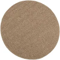 vidaXL Tapis ronds AGIRA Naturel Ø 120 CM Polyester