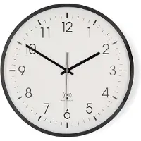 Nedis Horloge Murale Clwa6226bk 30 Cm