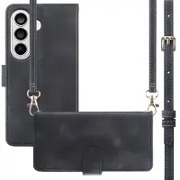 IMoshion Etui de télephone portefeuille avec cordon Samsung Galaxy S26 - Noir