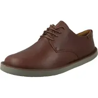 Camper pour homme. K100669-030 Chaussures en cuir Wagon marron (45), Plat, Lacets, Casuel, Classique