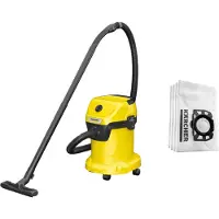 Kärcher WD 3 V-17/4/20 + Sac d'Aspirateur pour WD 2 Plus / WD 3 (4x)