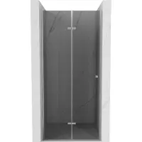 Mexen Lima Porte de douche pliante 90 cm, Noir graphite, Chrome - 856-090-000-01-40