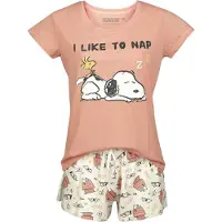 Snoopy Pyjama de - I Like To Nap - S - 3XL - pour Femme - multicolore - Taille 3XL