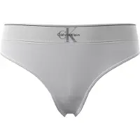 Calvin Klein Underwear String gris / noir / blanc