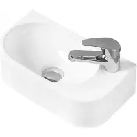 Mexen Lavabo VIERA blanc gauche 40 cm