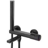 Mexen Mélangeur de bain Diamond, noir (71530-70)
