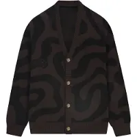 Pockies Vestes en maille chocolat / noir