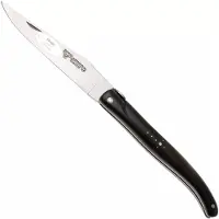 Laguiole En Aubrac Queen Bee, Full Handle, Ebony Wood, couteau de poche, 12 cm