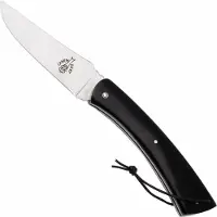 Laguiole En Aubrac Camembert CAM-SPL-EBW Ebony Wood, Spiral Spring, couteau de poche