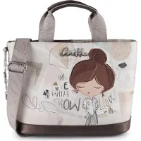Anekke sac à épaule bandoulière sac à épaule Sophia Short Handle Bag Multicolor beige
