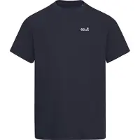 Jack Wolfskin Essential Short Sleeve T-shirt Bleu L Homme