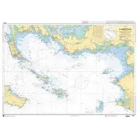 Shom Quiberon-croisic Marine Charts Multicolore 84 x 120 cm