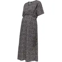 ONLY Maternity Robe 'OLMMelias' poudre / noir / blanc