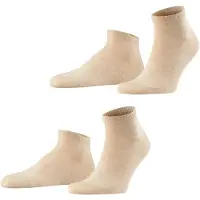 Falke Chaussettes 'Happy' beige chiné
