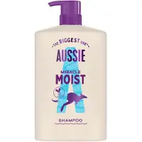 Aussie Miracle Moist shampoing hydratant pour cheveux secs et abîmés 1000 ml