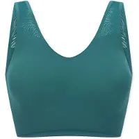 Schiesser Soutien-gorge ' Invisible Soft Lace ' vert