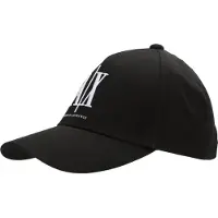 Armani Exchange pour femme. XW001179AF14711UC001 Capuchon de base noir (OSFA), Casuel, Coton