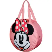 KARACTERMANIA Disney Minnie Mouse Face Jumbo Beach Bag Rose