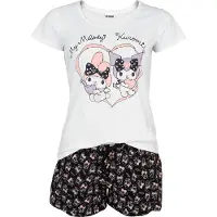 Hello Kitty Pyjama Anime de - and Friends - Kuromi - S - 3XL - pour Femme - multicolore - Taille S