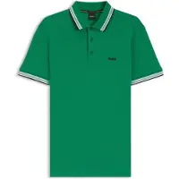 BOSS Paddy 10241663 Green Short Sleeve Polo Vert S Homme