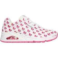 SKECHERS Uno - Live Colorfully Sneakers Laag - Wit - Maat 36