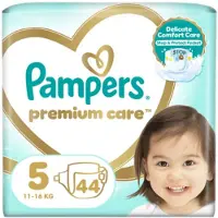 Pampers Premium Care Size 5 couches jetables 11-16 kg 44 pcs