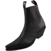 Sendra Herren Stiefelette 1692 Schwarz